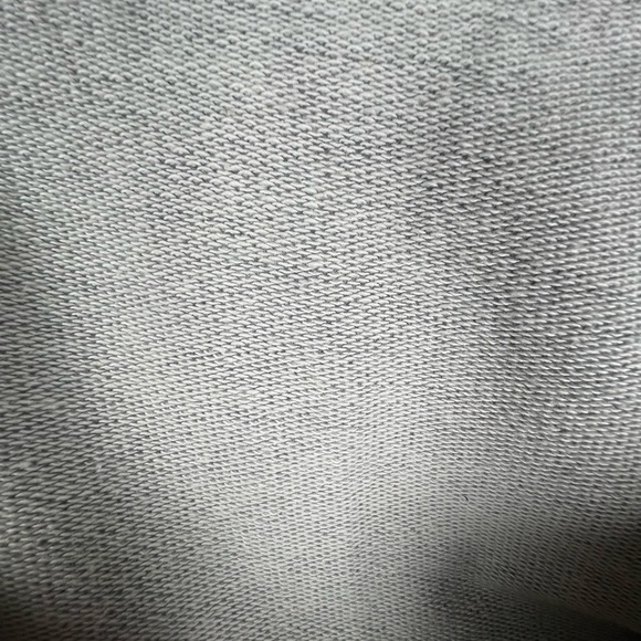 J.Crew Ruffle-sleeve Sweatshirt in Heather Gray With Black and Gray Ruffles Sz M - Picture 7 of 7